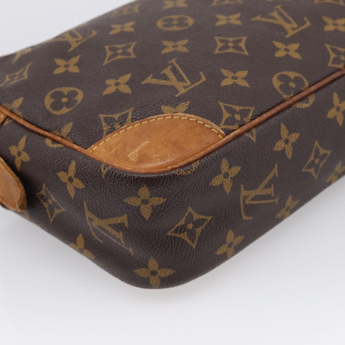 LOUIS VUITTON Monogram Compiegne 28 Clutch Bag M51845 LV Auth 213870