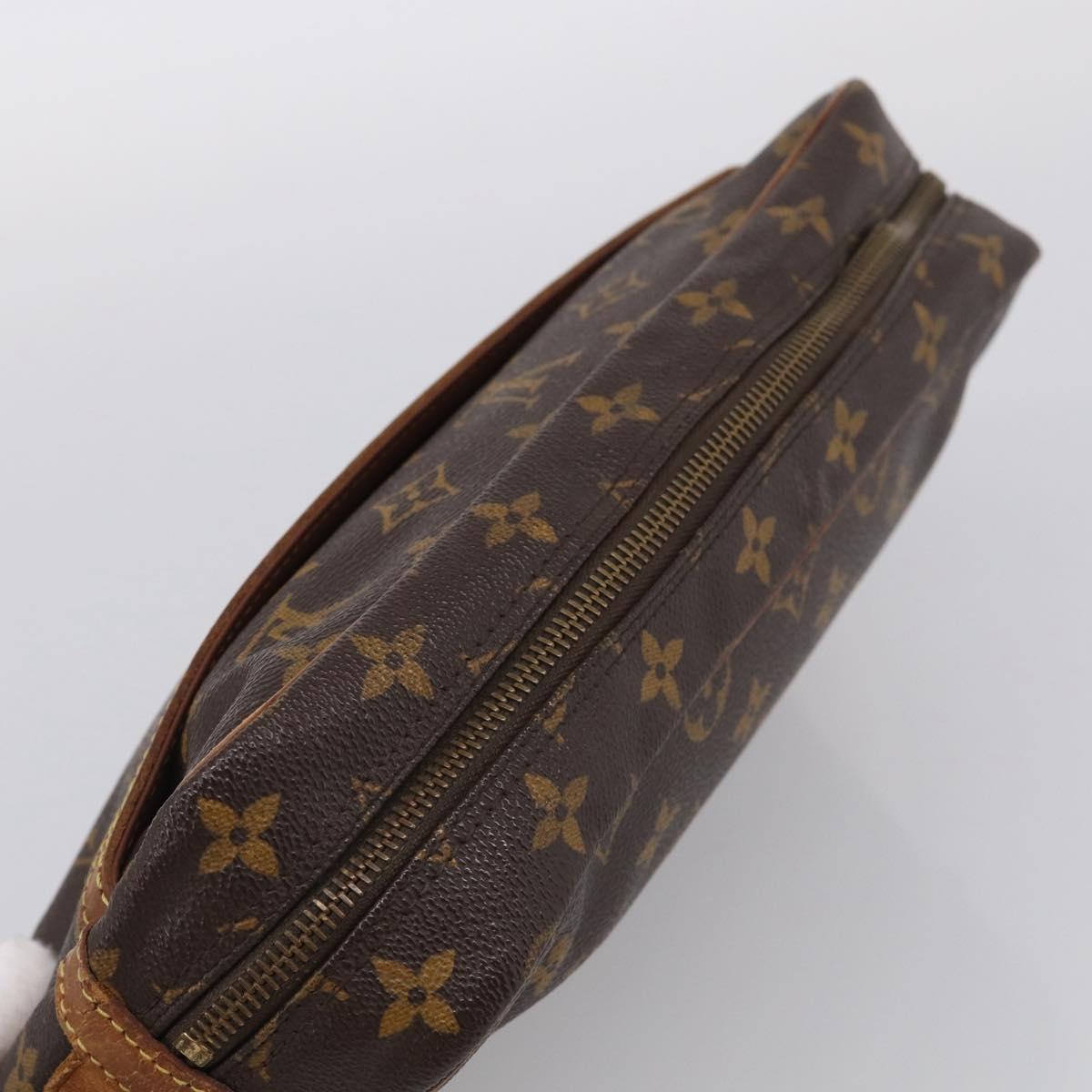 LOUIS VUITTON Monogram Compiegne 28 Clutch Bag M51845 LV Auth 213870
