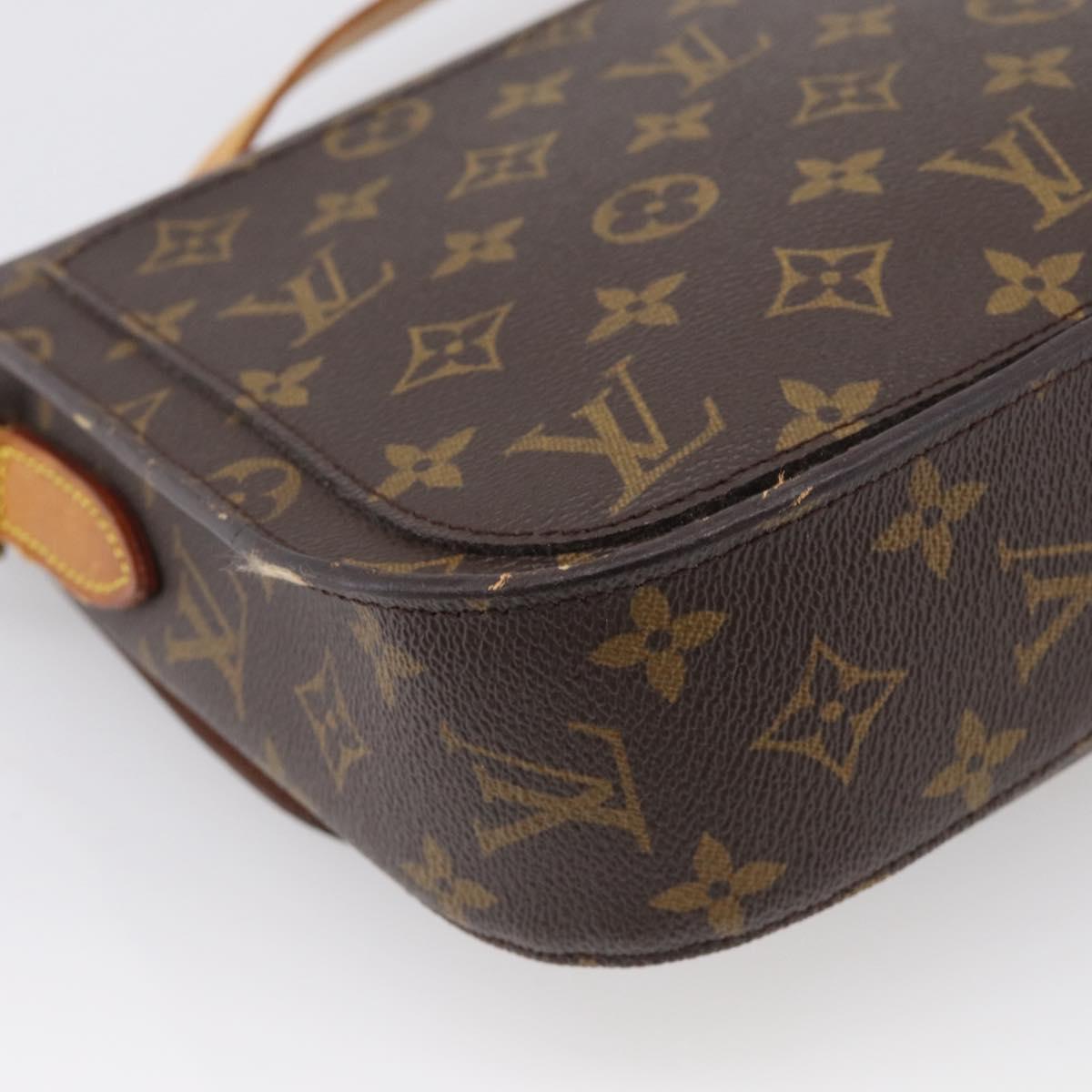 LOUIS VUITTON Monogram Saint Cloud GM Shoulder Bag M51242 LV Auth 213871