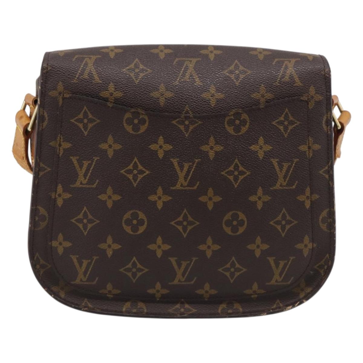 LOUIS VUITTON Monogram Saint Cloud GM Shoulder Bag M51242 LV Auth 213871