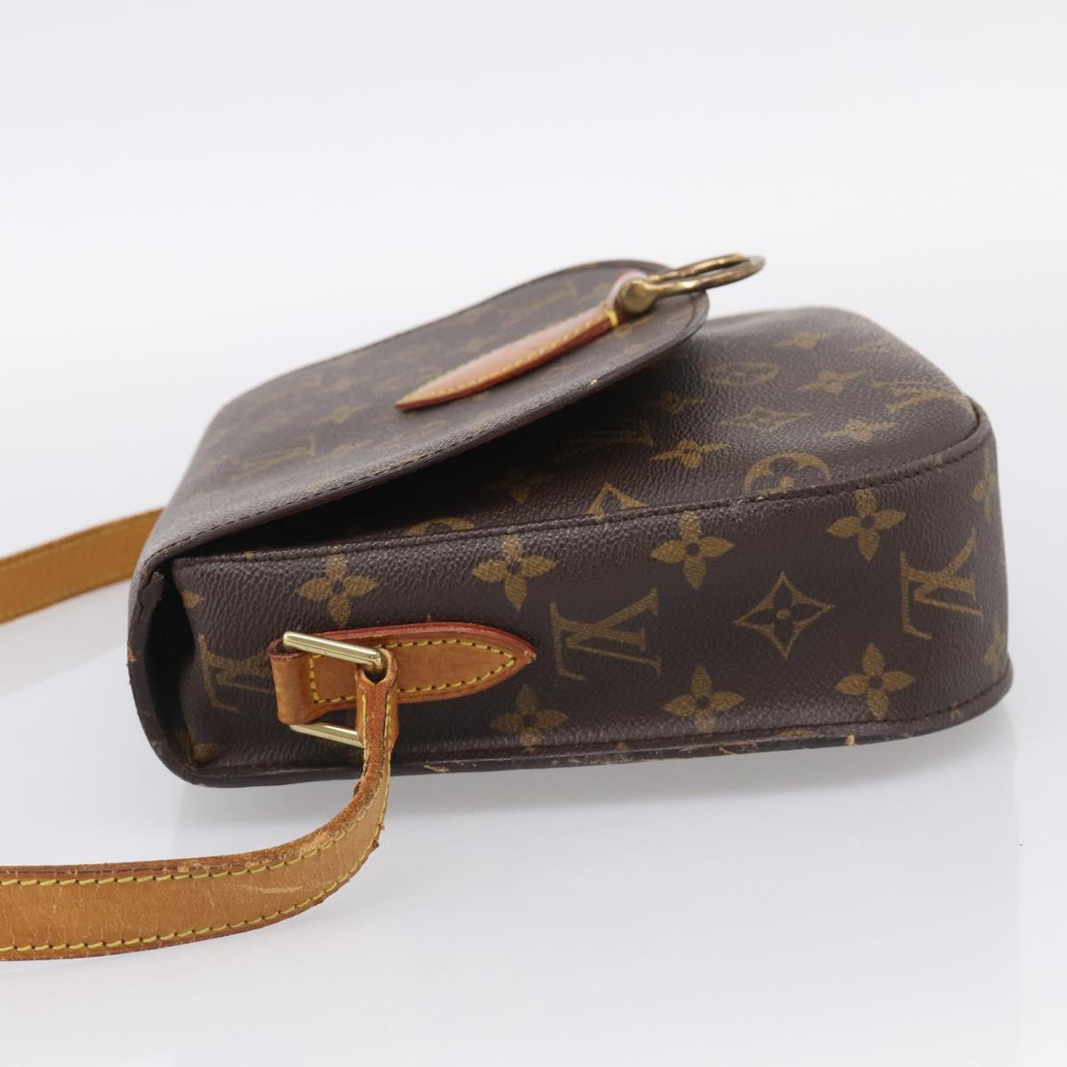 LOUIS VUITTON Monogram Saint Cloud GM Shoulder Bag M51242 LV Auth 213871