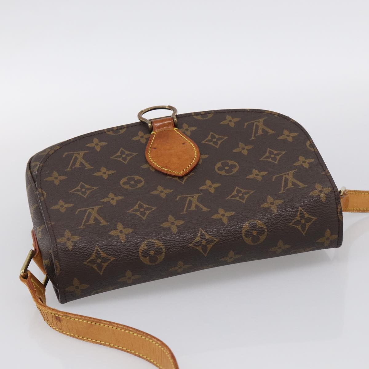 LOUIS VUITTON Monogram Saint Cloud GM Shoulder Bag M51242 LV Auth 213871