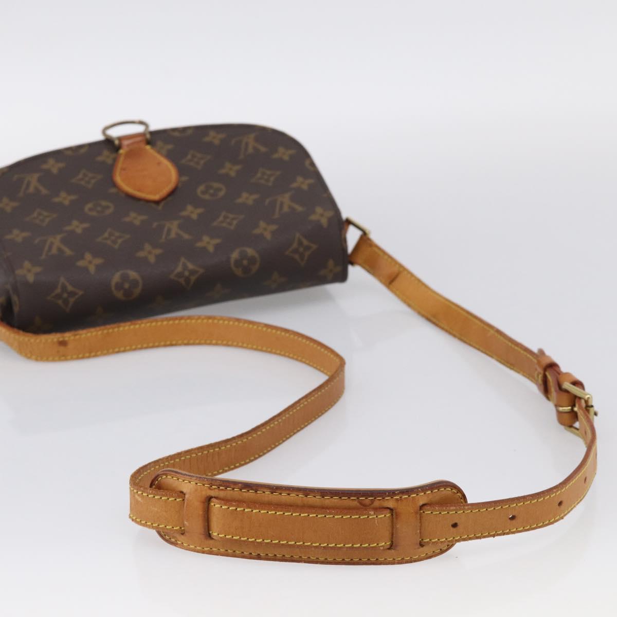 LOUIS VUITTON Monogram Saint Cloud GM Shoulder Bag M51242 LV Auth 213871