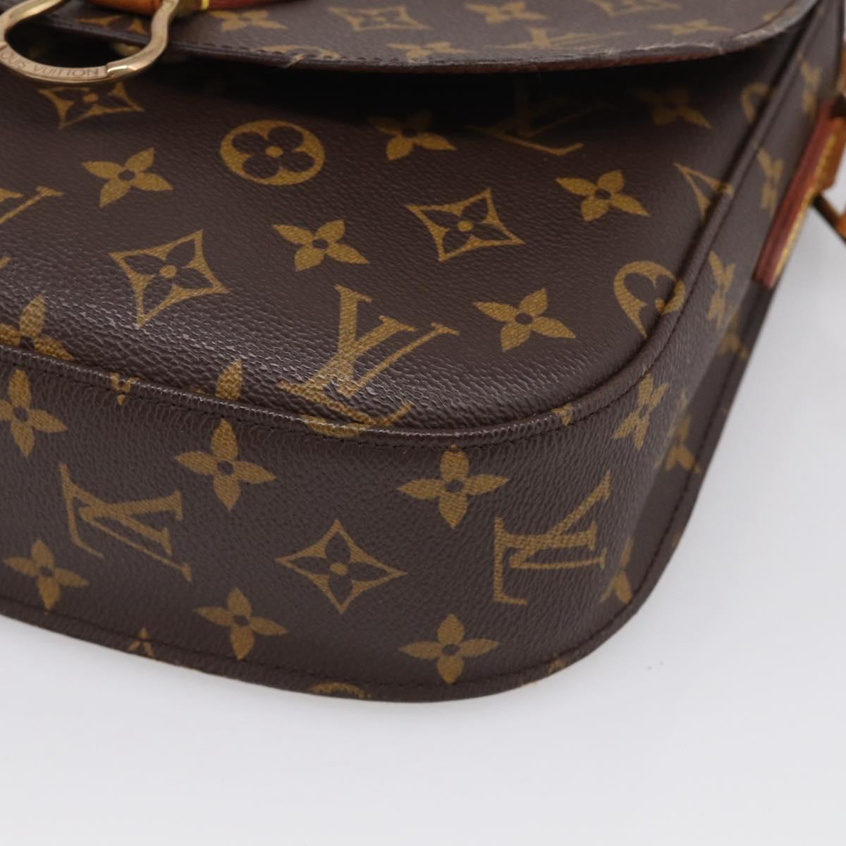 LOUIS VUITTON Monogram Saint Cloud GM Shoulder Bag M51242 LV Auth 213874A