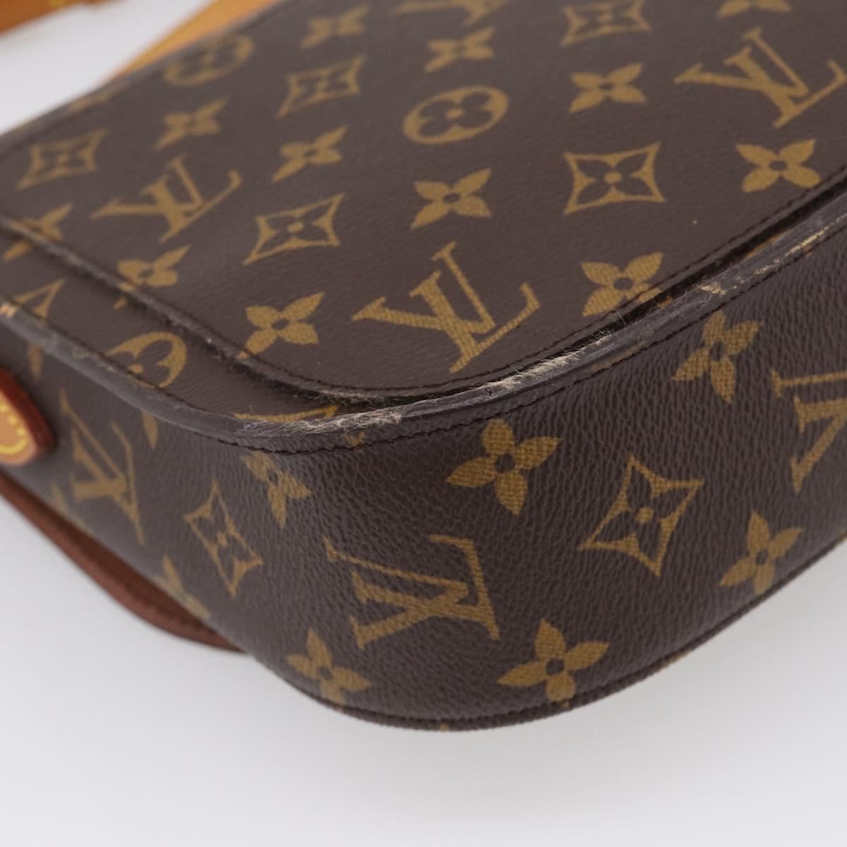 LOUIS VUITTON Monogram Saint Cloud GM Shoulder Bag M51242 LV Auth 213874A