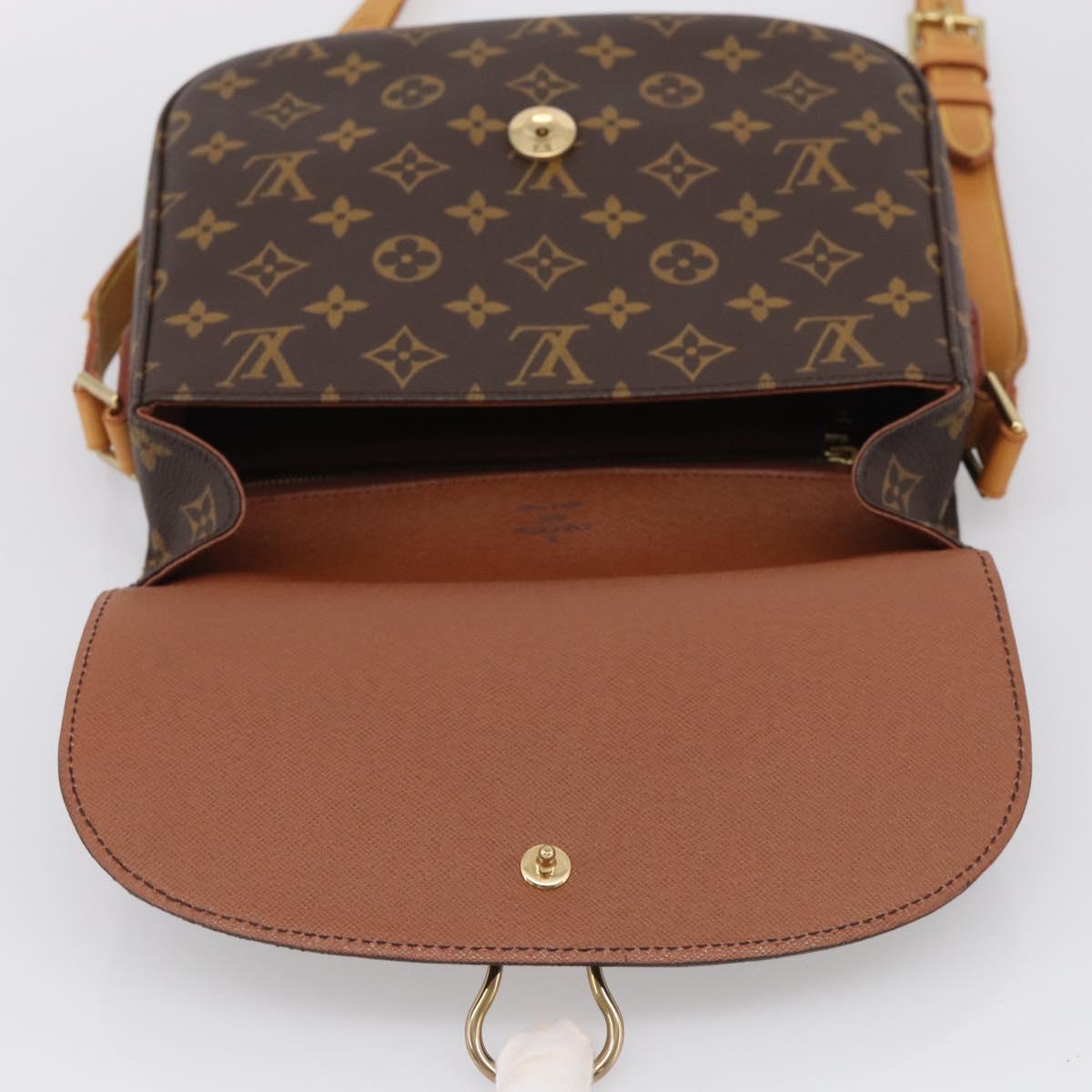 LOUIS VUITTON Monogram Saint Cloud GM Shoulder Bag M51242 LV Auth 213874A