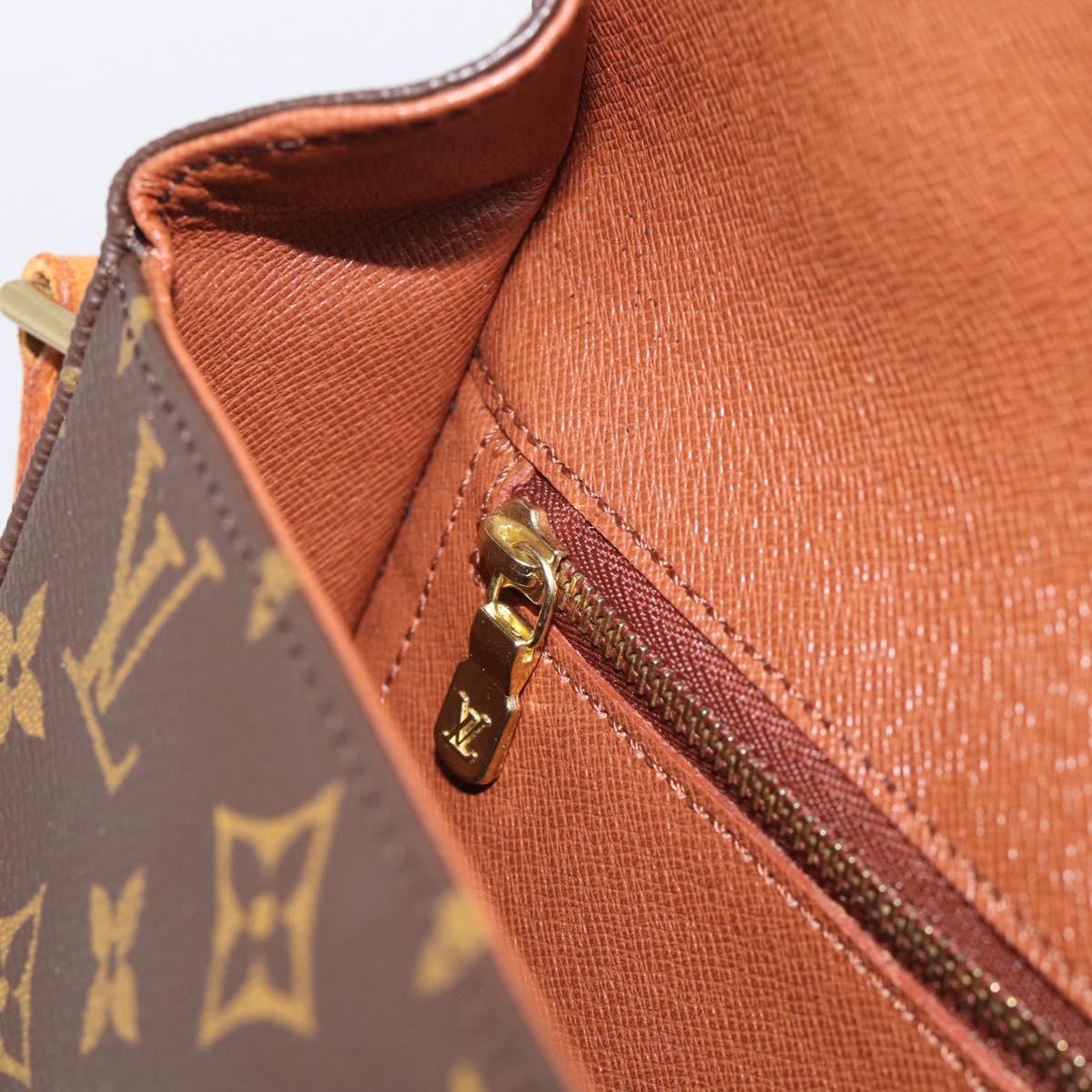 LOUIS VUITTON Monogram Saint Cloud GM Shoulder Bag M51242 LV Auth 213874A