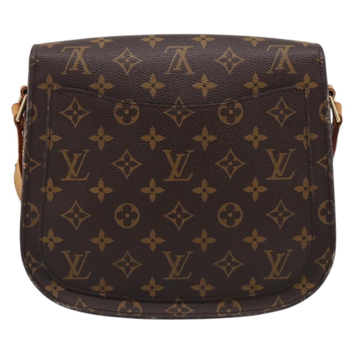LOUIS VUITTON Monogram Saint Cloud GM Shoulder Bag M51242 LV Auth 213874A
