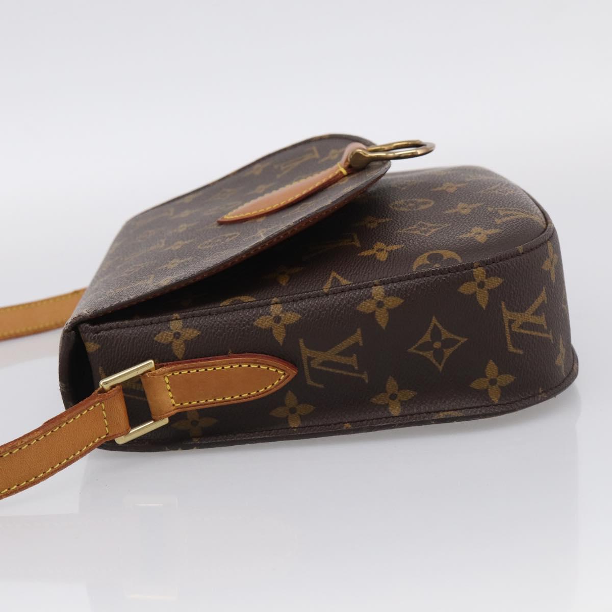 LOUIS VUITTON Monogram Saint Cloud GM Shoulder Bag M51242 LV Auth 213874A
