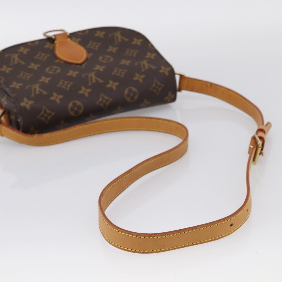 LOUIS VUITTON Monogram Saint Cloud GM Shoulder Bag M51242 LV Auth 213874A