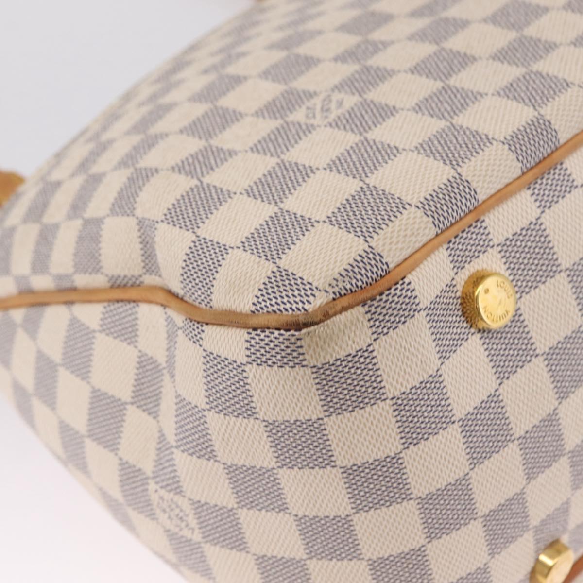 LOUIS VUITTON Damier Azur Figueri PM Shoulder Bag N41176 LV Auth 213875A