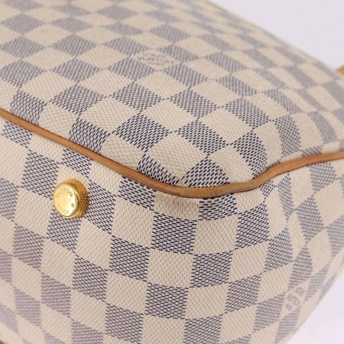LOUIS VUITTON Damier Azur Figueri PM Shoulder Bag N41176 LV Auth 213875A