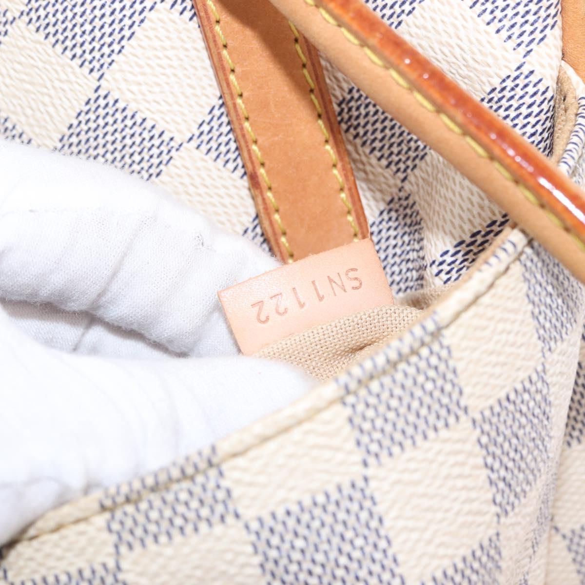 LOUIS VUITTON Damier Azur Figueri PM Shoulder Bag N41176 LV Auth 213875A