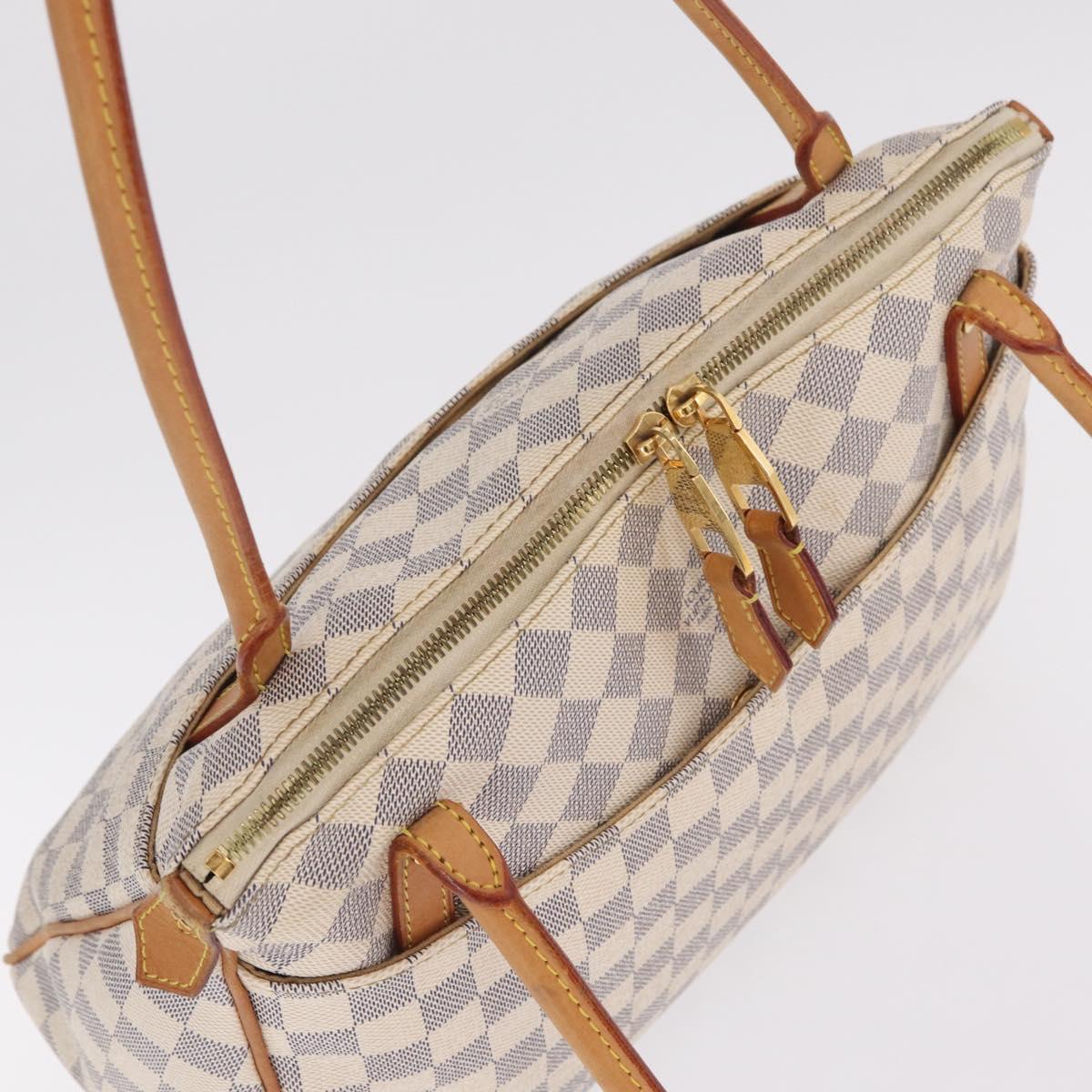 LOUIS VUITTON Damier Azur Figueri PM Shoulder Bag N41176 LV Auth 213875A