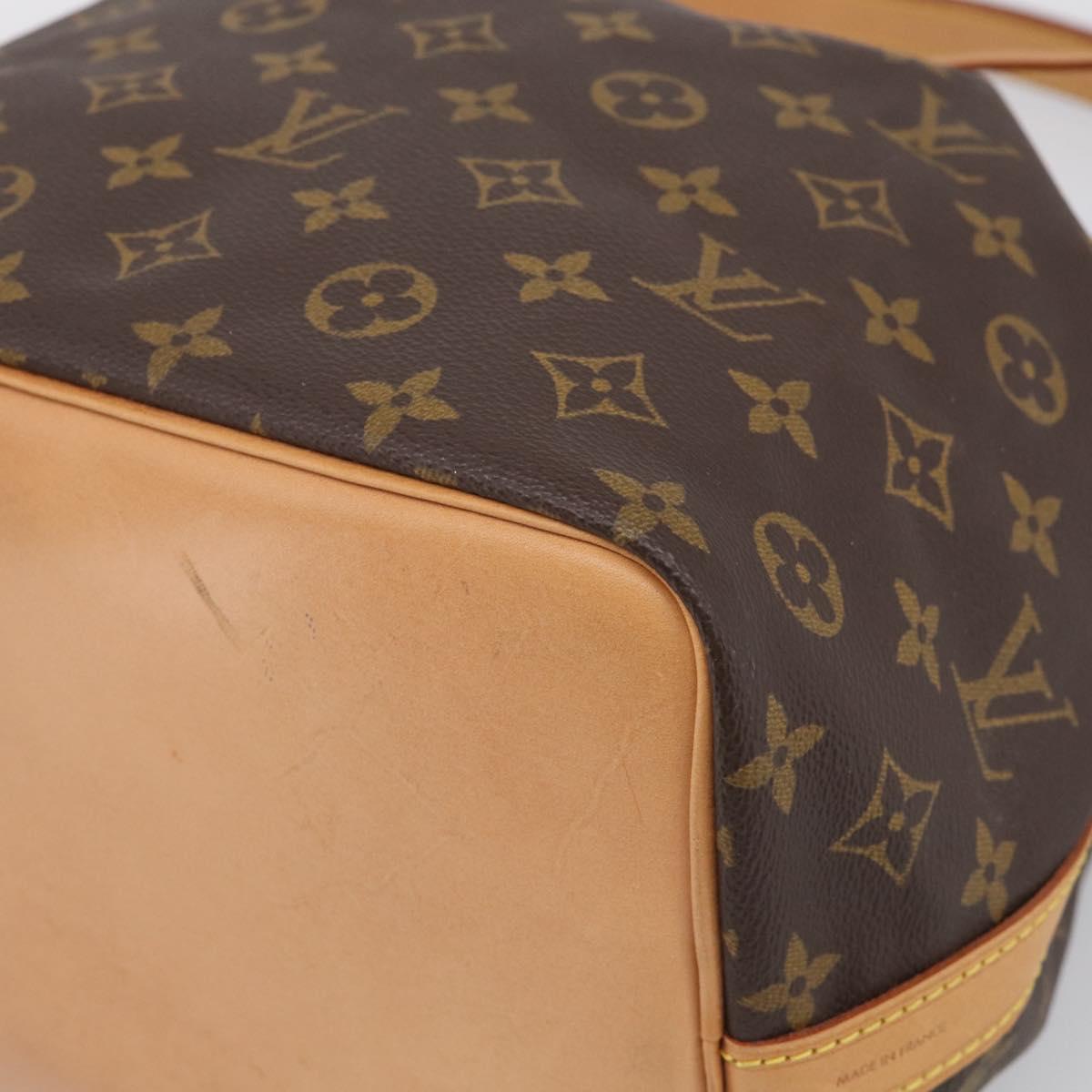 LOUIS VUITTON Monogram Petit Noe Shoulder Bag M42226 LV Auth 213879V