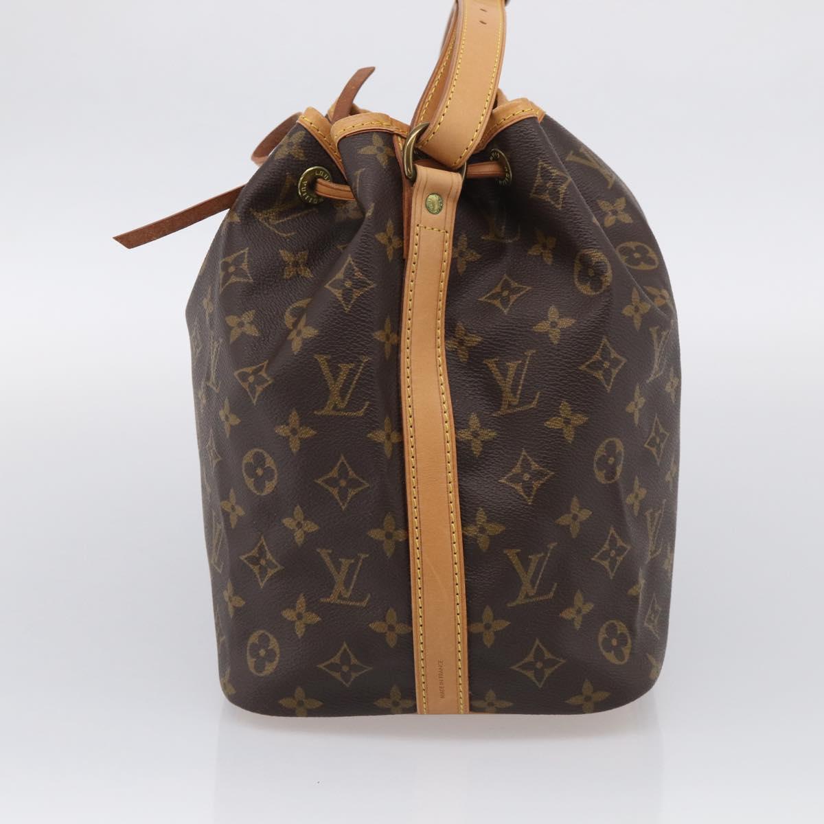 LOUIS VUITTON Monogram Petit Noe Shoulder Bag M42226 LV Auth 213879V