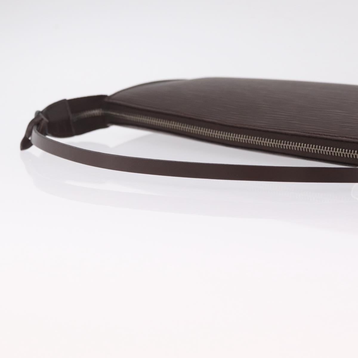 LOUIS VUITTON Epi Pochette Accessoires Pouch Mocha M5294D LV Auth 213880V