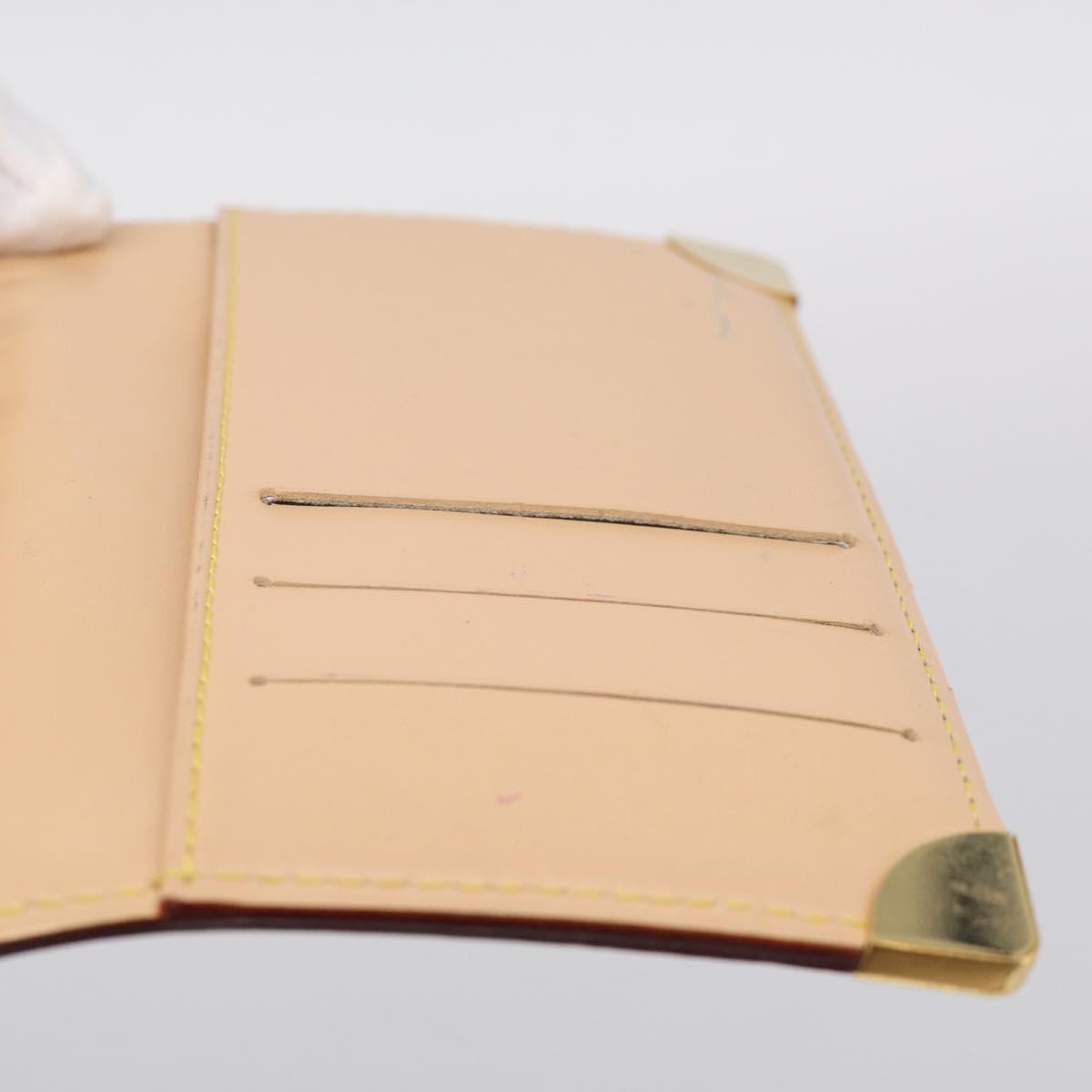 LOUIS VUITTON Multicolor Agenda PM Day Planner Cover White R21074 LV Auth 213886