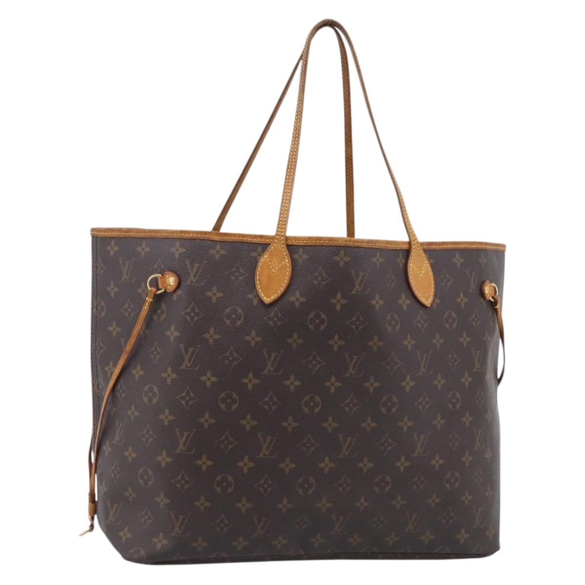 LOUIS VUITTON Monogram Neverfull GM Tote Bag M40157 LV Auth 213895