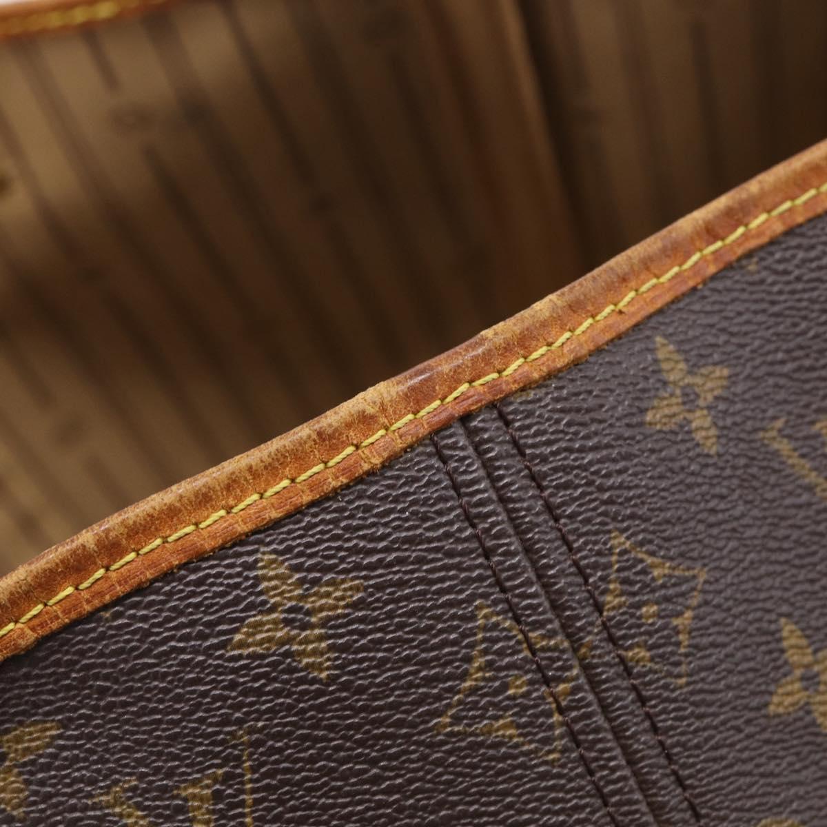 LOUIS VUITTON Monogram Neverfull GM Tote Bag M40157 LV Auth 213895