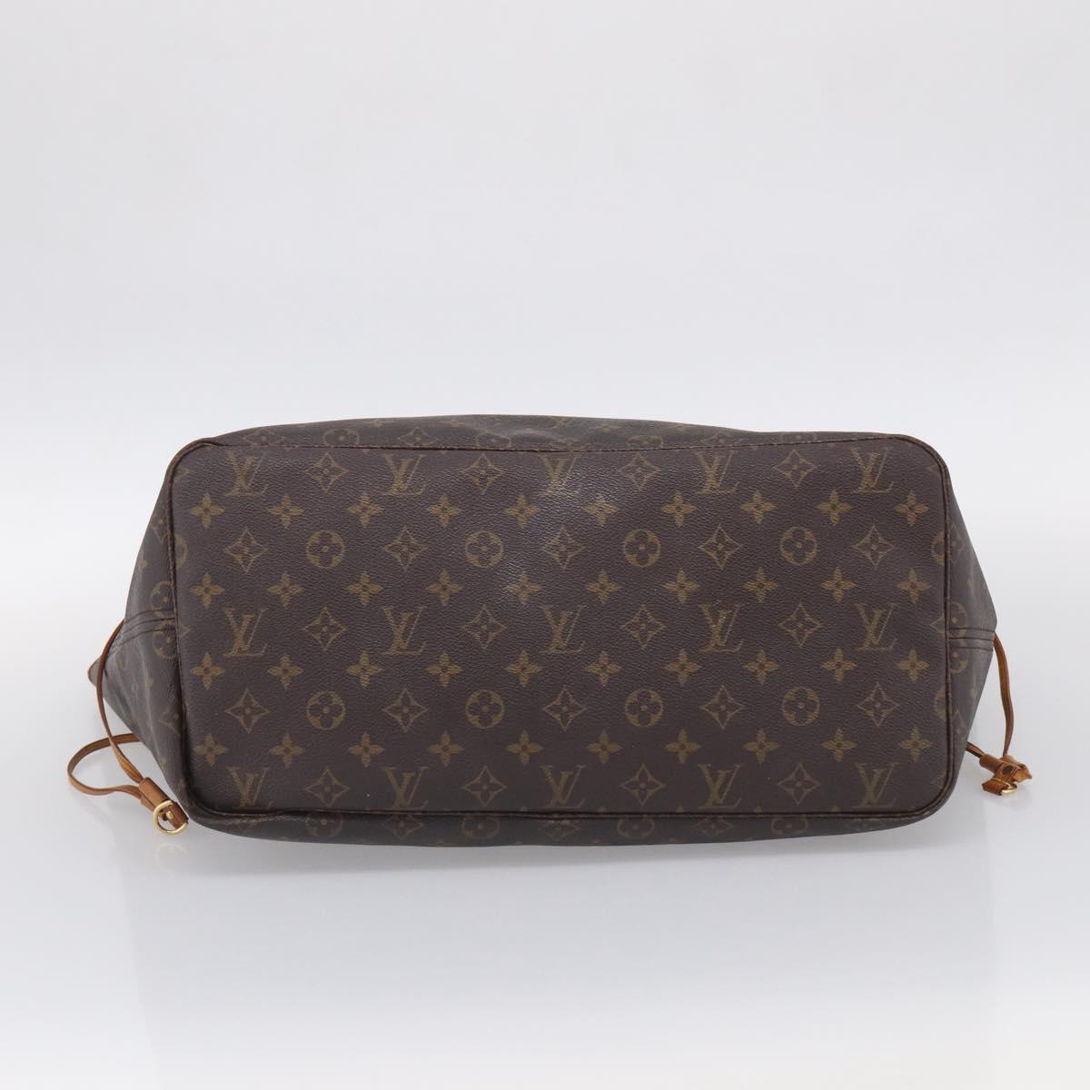 LOUIS VUITTON Monogram Neverfull GM Tote Bag M40157 LV Auth 213895