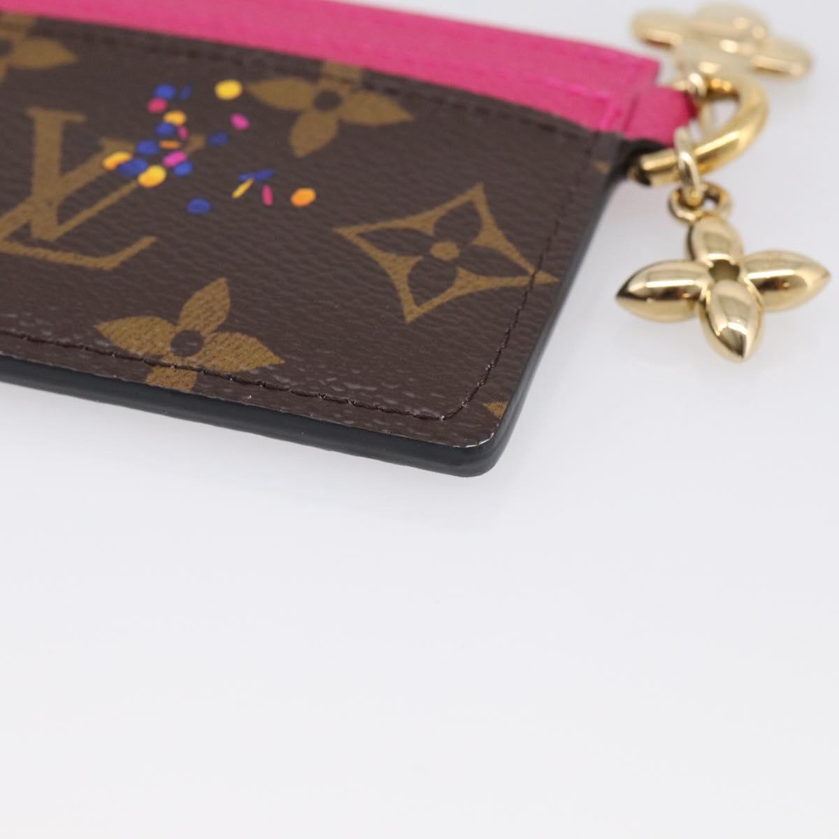 LOUIS VUITTON Vivienne Porte Cartes LVCharm Card Case M15332 LV Auth 213901SAM