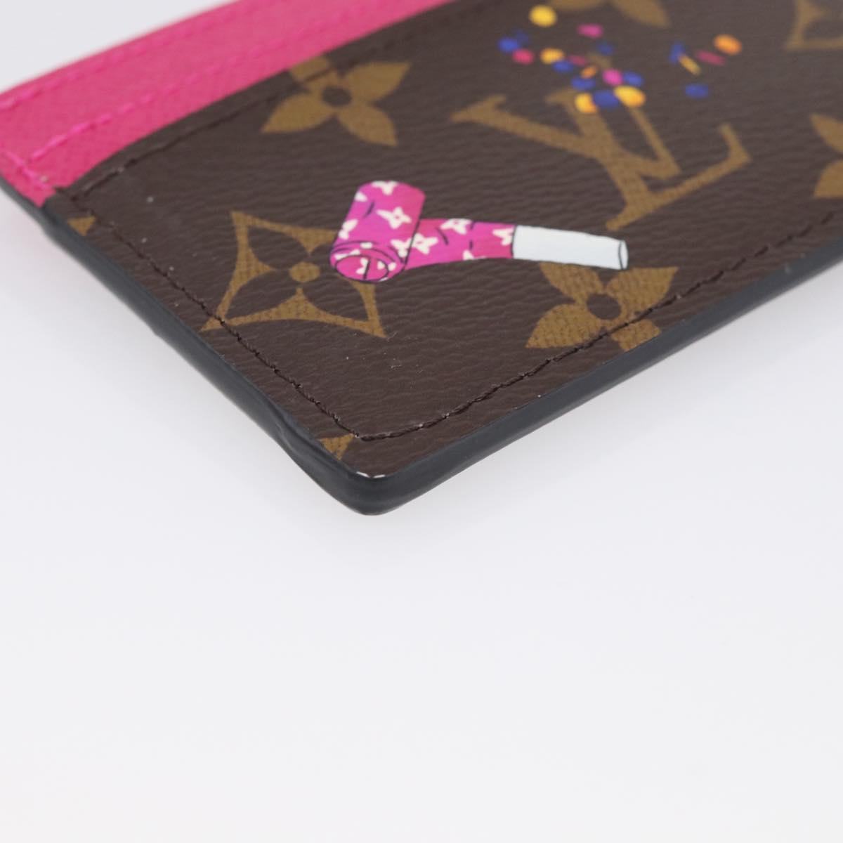 LOUIS VUITTON Vivienne Porte Cartes LVCharm Card Case M15332 LV Auth 213901SAM
