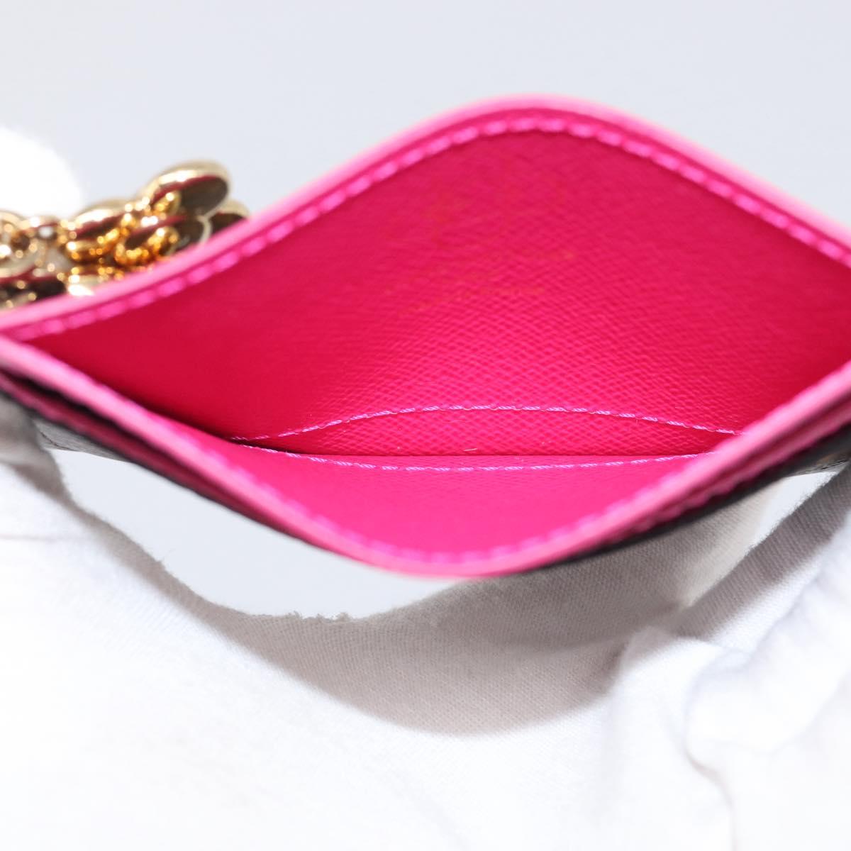 LOUIS VUITTON Vivienne Porte Cartes LVCharm Card Case M15332 LV Auth 213901SAM