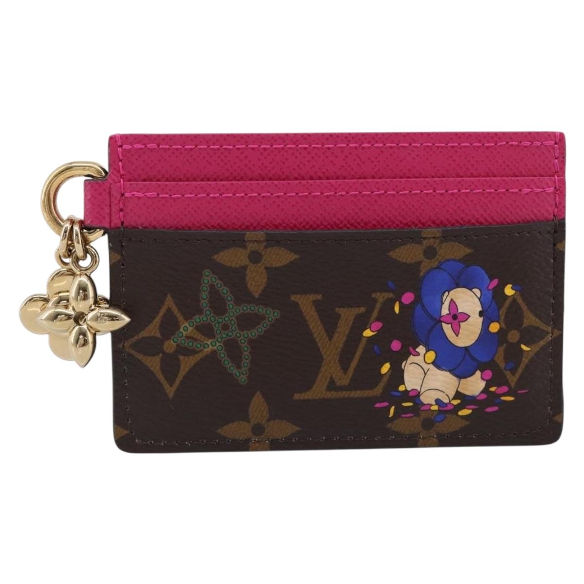 LOUIS VUITTON Vivienne Porte Cartes LVCharm Card Case M15332 LV Auth 213901SAM