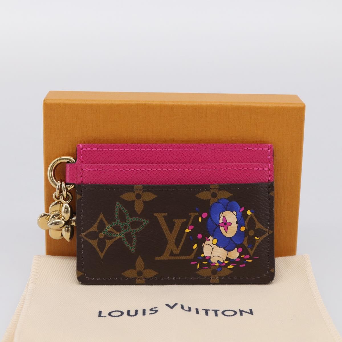 LOUIS VUITTON Vivienne Porte Cartes LVCharm Card Case M15332 LV Auth 213901SAM