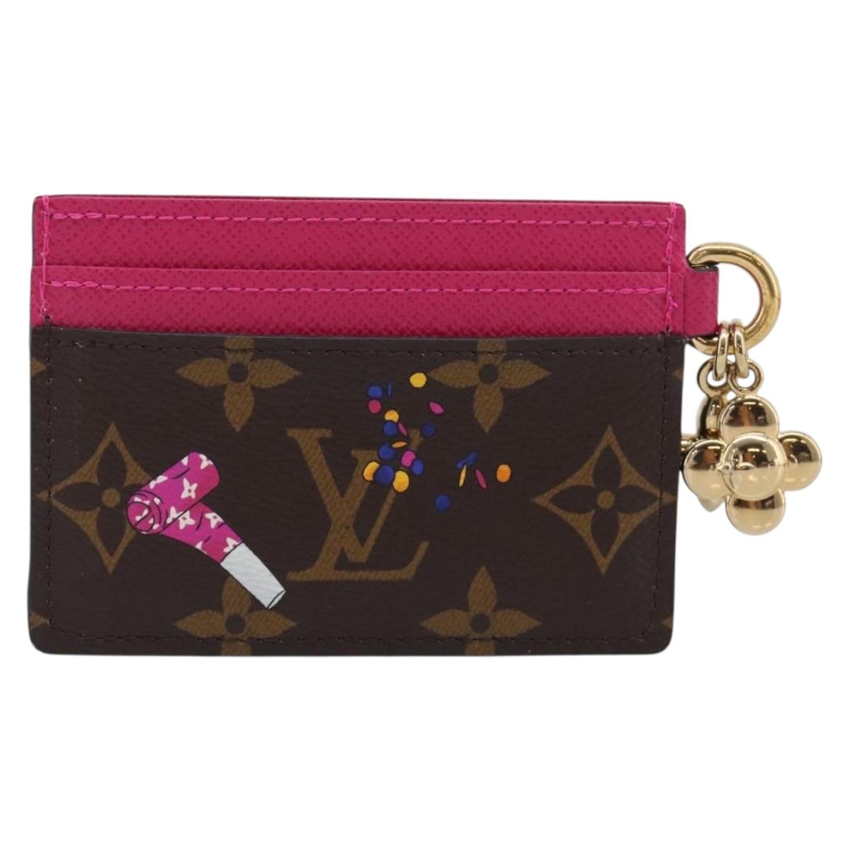 LOUIS VUITTON Vivienne Porte Cartes LVCharm Card Case M15332 LV Auth 213901SAM