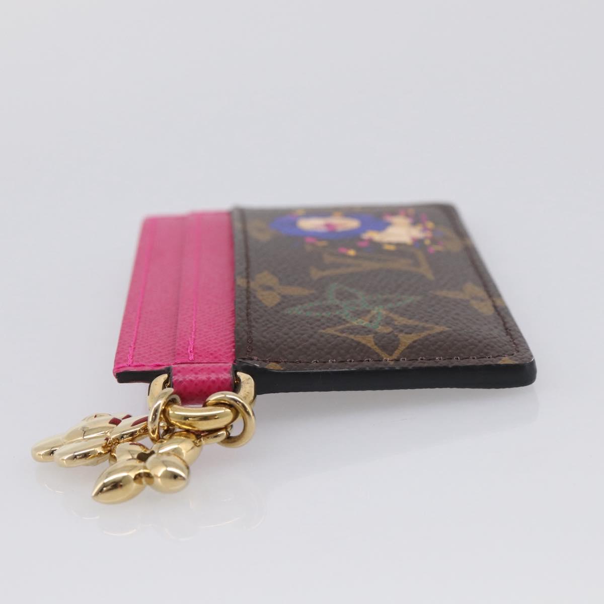 LOUIS VUITTON Vivienne Porte Cartes LVCharm Card Case M15332 LV Auth 213901SAM