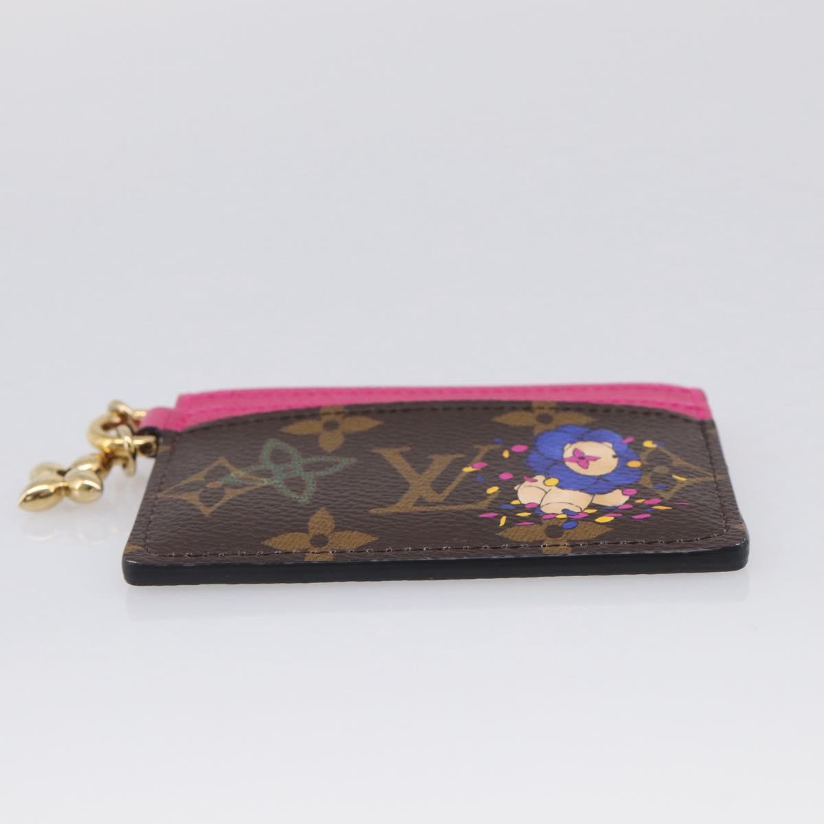 LOUIS VUITTON Vivienne Porte Cartes LVCharm Card Case M15332 LV Auth 213901SAM