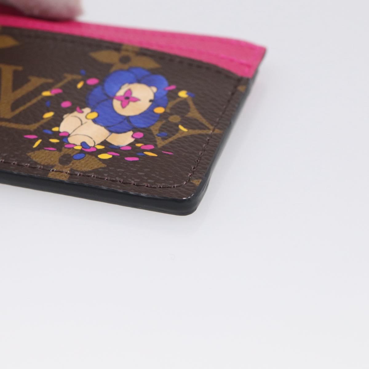 LOUIS VUITTON Vivienne Porte Cartes LVCharm Card Case M15332 LV Auth 213901SAM