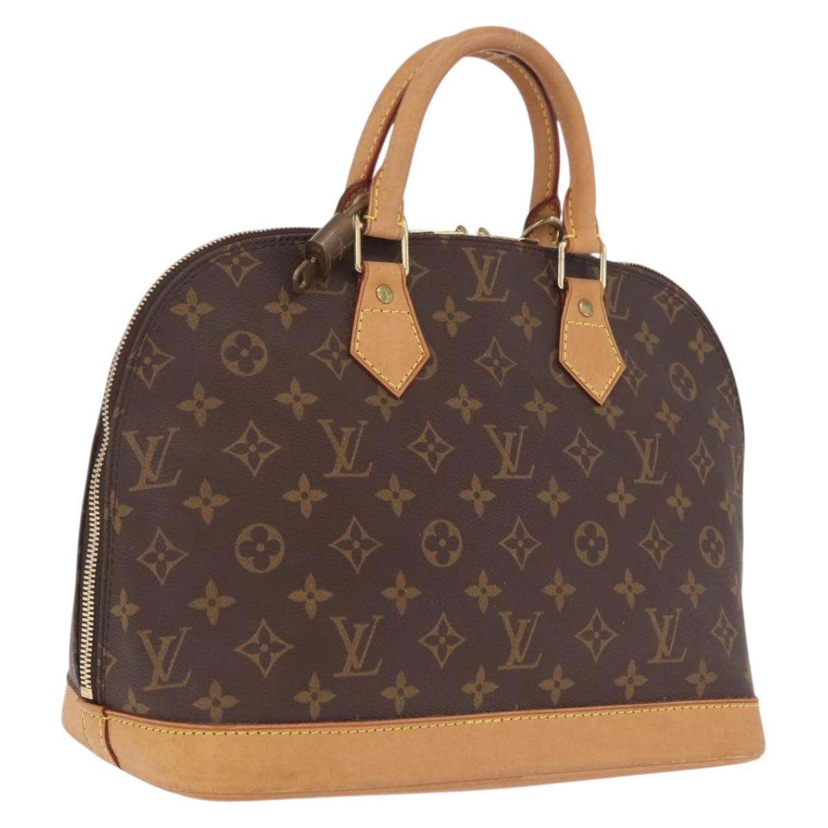 LOUIS VUITTON Monogram Alma Hand Bag M51130 LV Auth 213925V