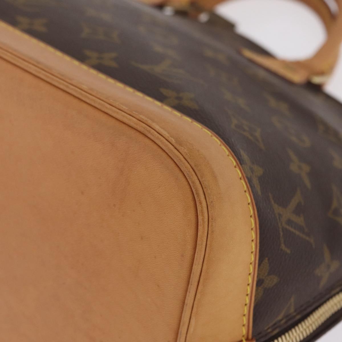LOUIS VUITTON Monogram Alma Hand Bag M51130 LV Auth 213925V