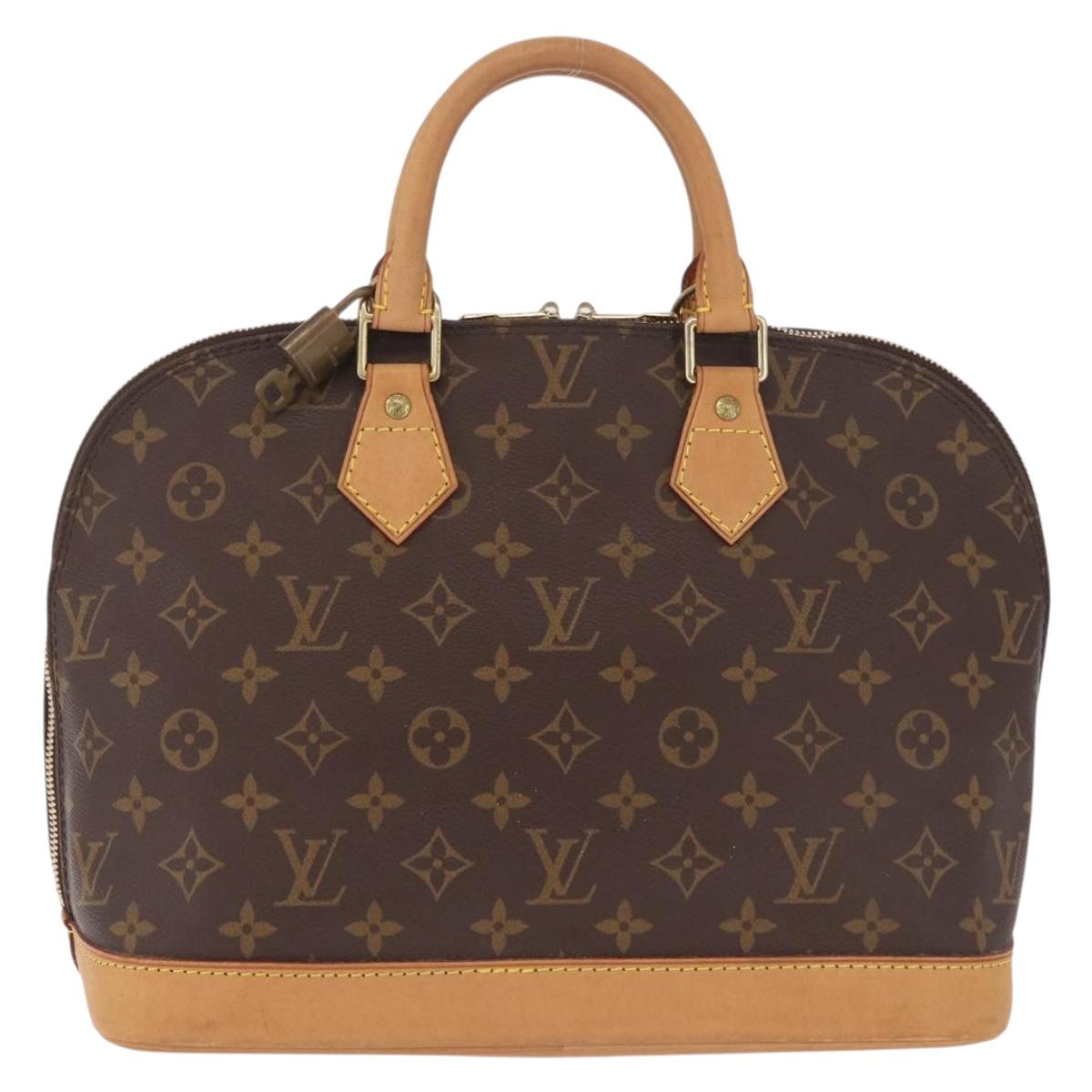 LOUIS VUITTON Monogram Alma Hand Bag M51130 LV Auth 213925V