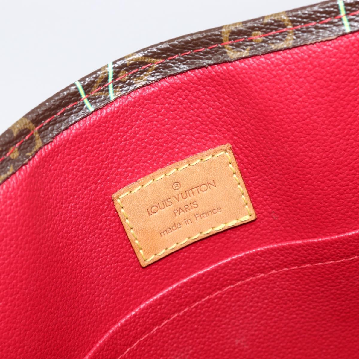 LOUIS VUITTON Monogram Cherry Sac Plat Hand Bag M95010 LV Auth 213928SAV
