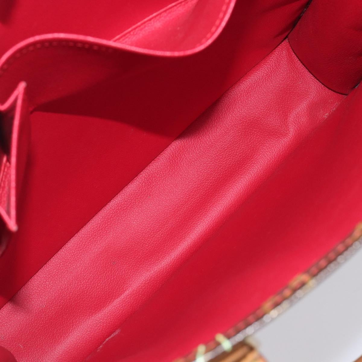 LOUIS VUITTON Monogram Cherry Sac Plat Hand Bag M95010 LV Auth 213928SAV