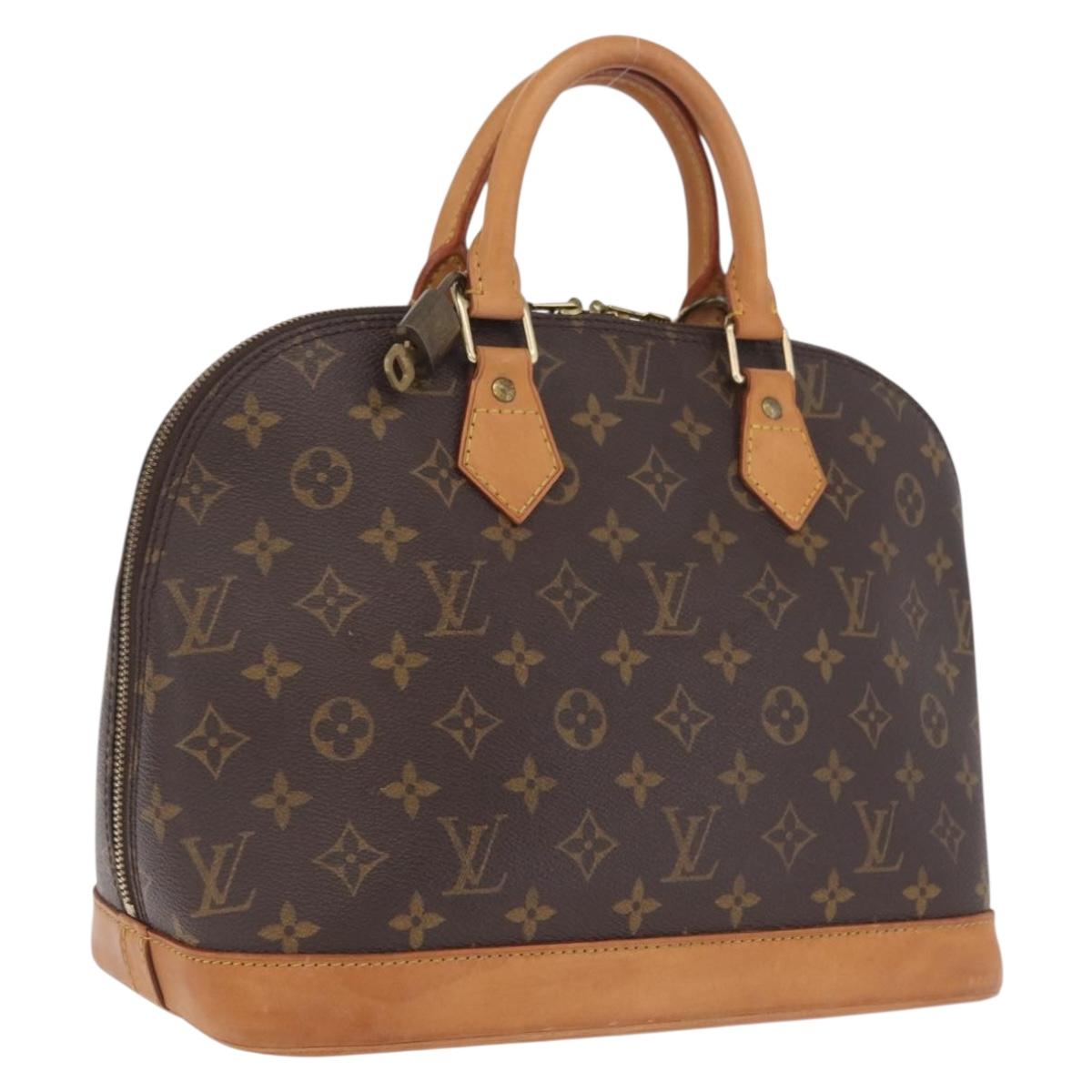 LOUIS VUITTON Monogram Alma Hand Bag M51130 LV Auth 213939V