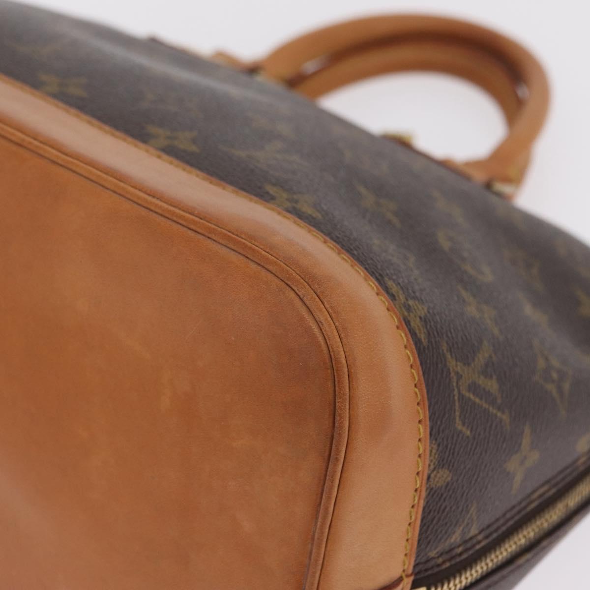 LOUIS VUITTON Monogram Alma Hand Bag M51130 LV Auth 213939V
