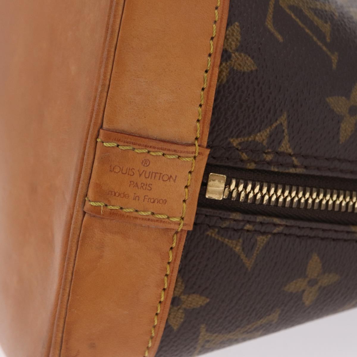 LOUIS VUITTON Monogram Alma Hand Bag M51130 LV Auth 213939V