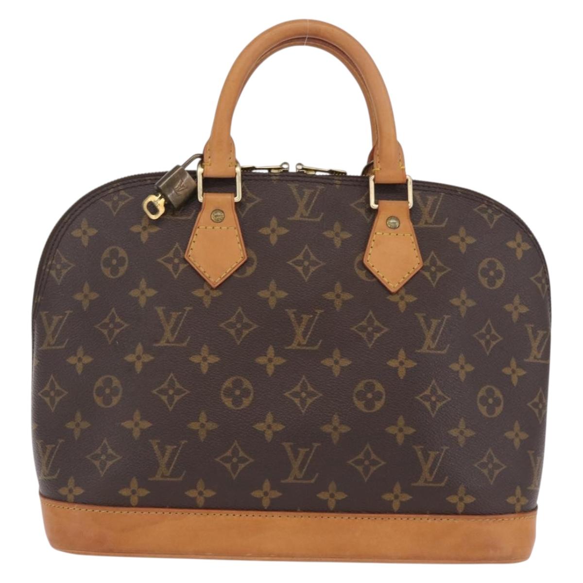 LOUIS VUITTON Monogram Alma Hand Bag M51130 LV Auth 213939V