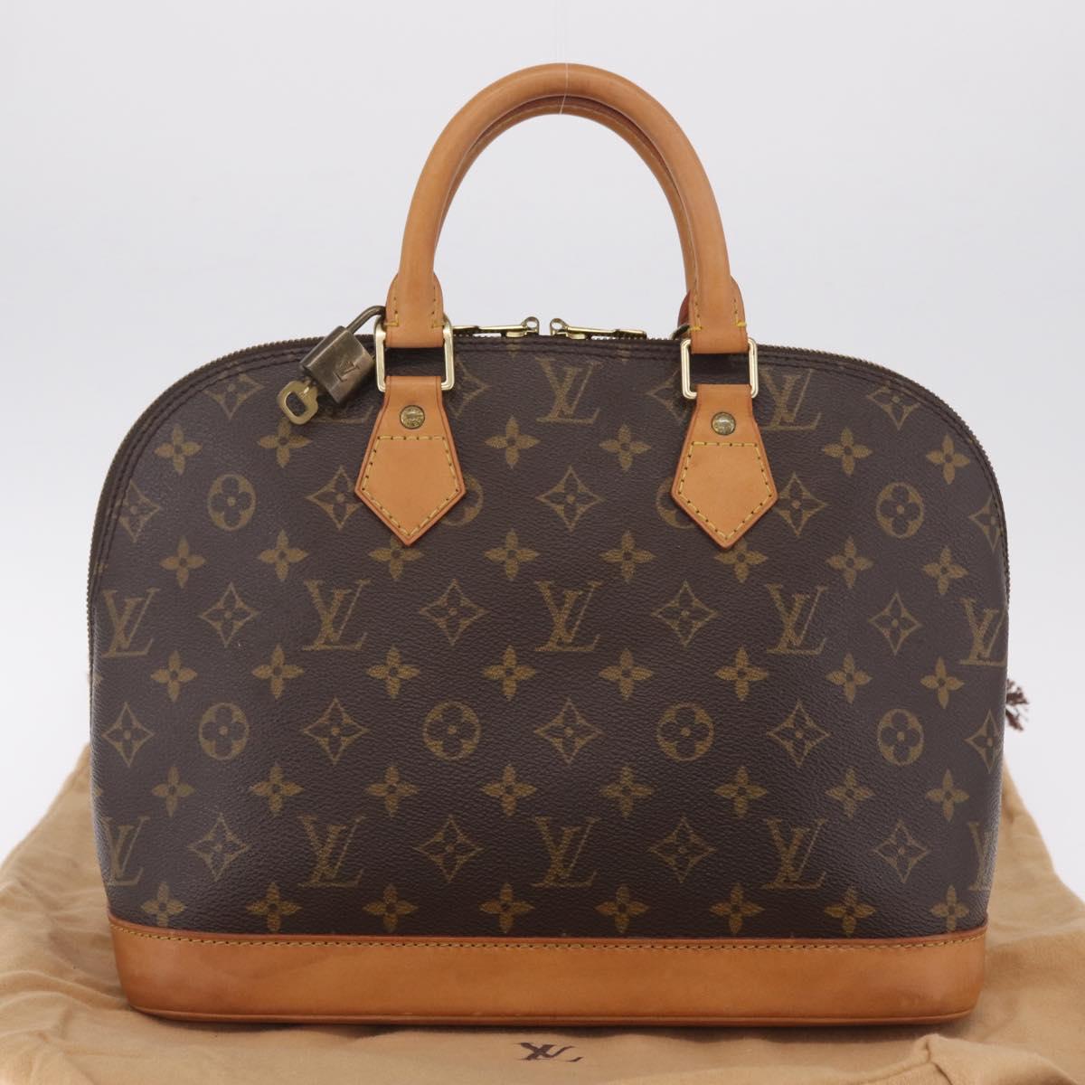 LOUIS VUITTON Monogram Alma Hand Bag M51130 LV Auth 213939V