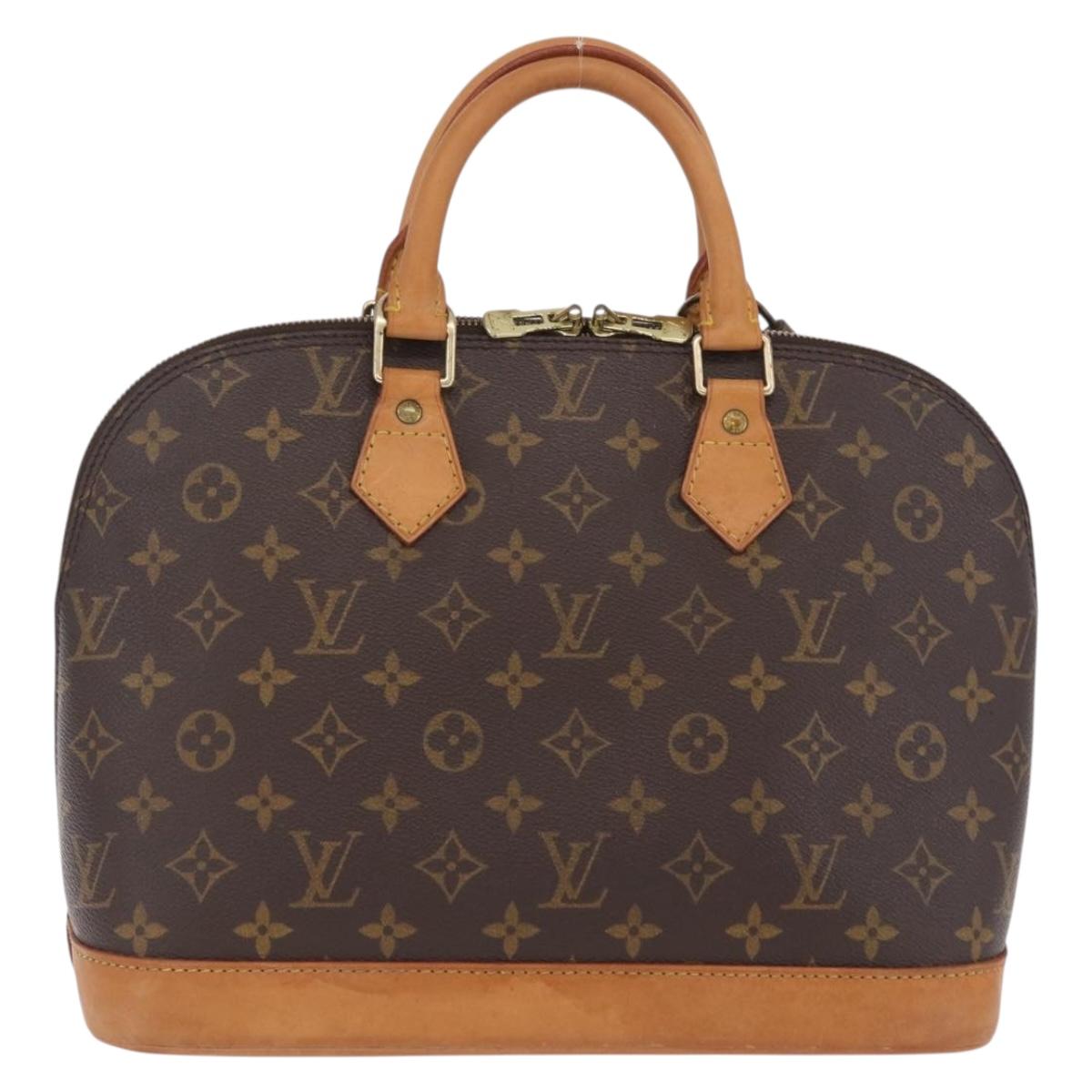 LOUIS VUITTON Monogram Alma Hand Bag M51130 LV Auth 213939V