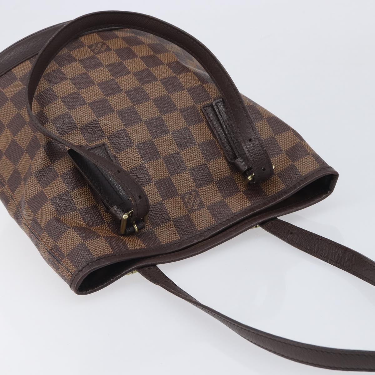 LOUIS VUITTON Damier Ebene Marais Shoulder Bag N42240 LV Auth 213943V