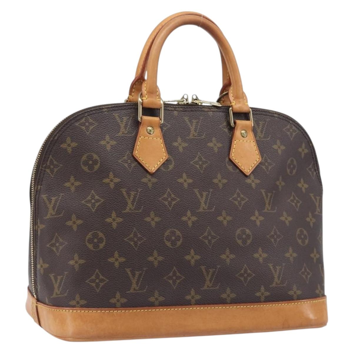 LOUIS VUITTON Monogram Alma Hand Bag M51130 LV Auth 213953V