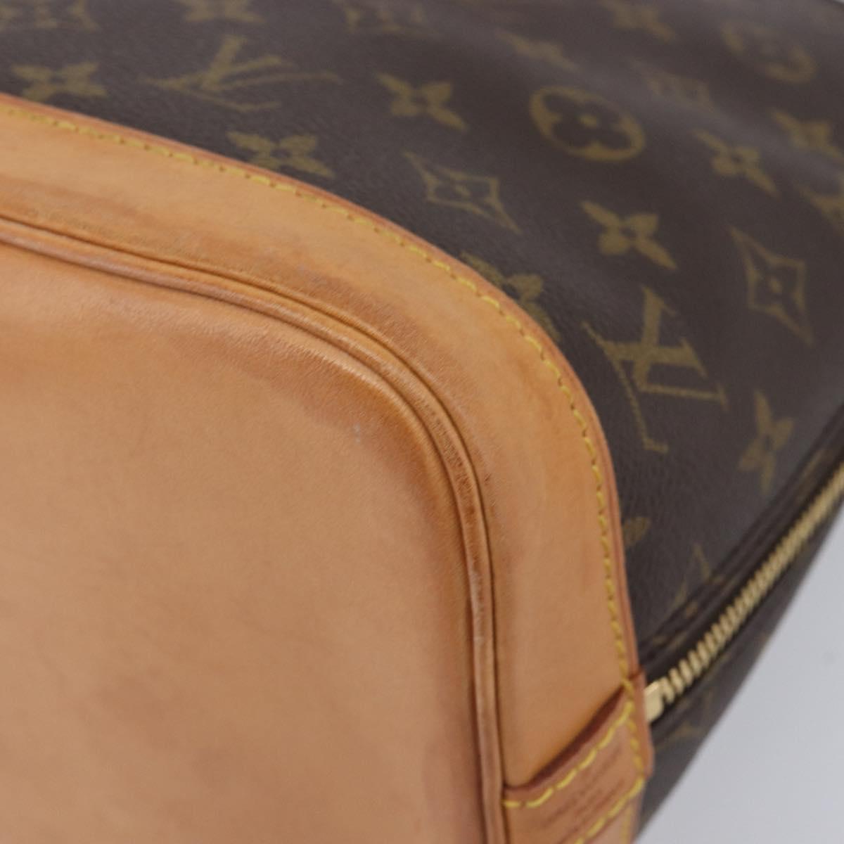 LOUIS VUITTON Monogram Alma Hand Bag M51130 LV Auth 213953V