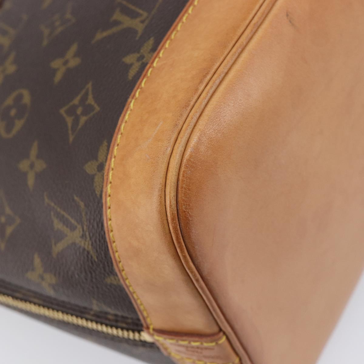 LOUIS VUITTON Monogram Alma Hand Bag M51130 LV Auth 213953V