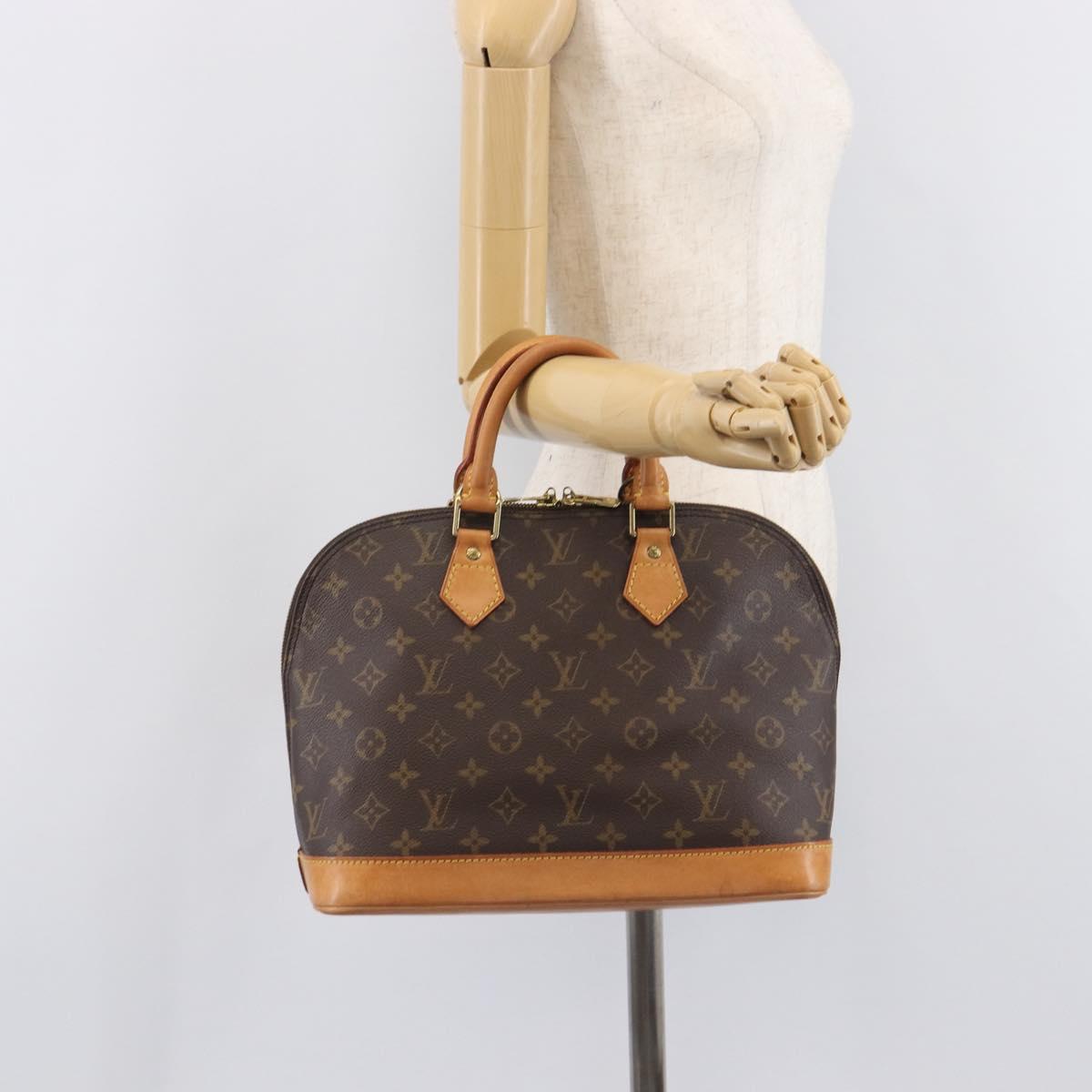 LOUIS VUITTON Monogram Alma Hand Bag M51130 LV Auth 213953V